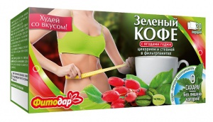 НОВИНКА! ЗЕЛЕНЫЙ КОФЕ с ягодами годжи ТМ "ФИТОДАР"