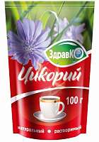 Цикорий растворимый натуральный ЗИП 100 г "Здравко"