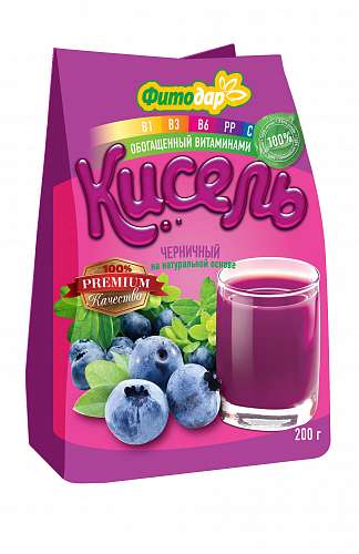 Кисель черничный 200 г