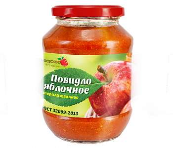 Повидло яблочное ГОСТ 32099-2013 1200 г