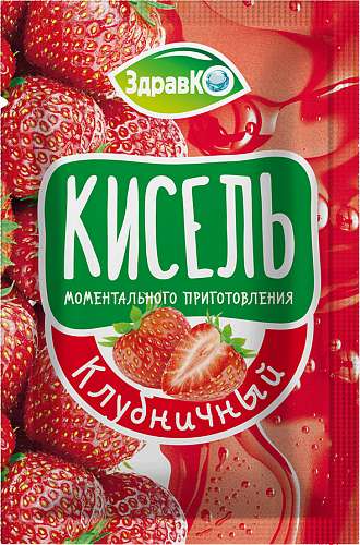 Кисель клубничный 25 г
