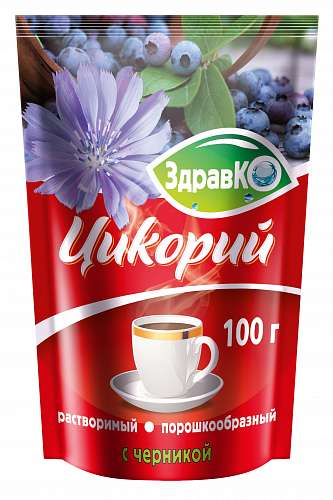 Цикорий растворимый с черникой "Здравко" 